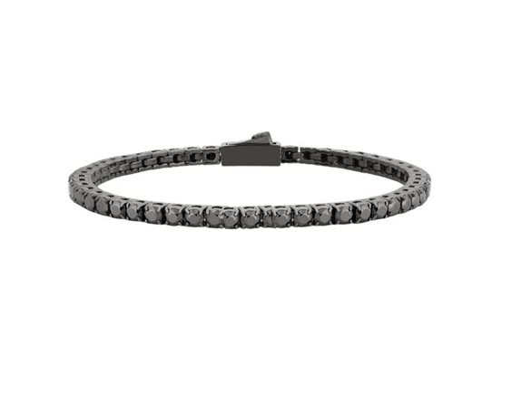 Bracciale John Richmond Donna in Titanio Diamante Lab Grown 2.00 Ct JRTW37BB - JRTW37BB